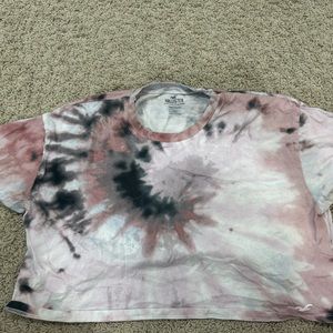 Hollister pink tie dye